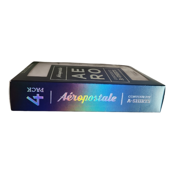 AEROPOSTALE Men's Tank Tops Undershirts Contour Fit 4 Pack - Picture 3 of 10